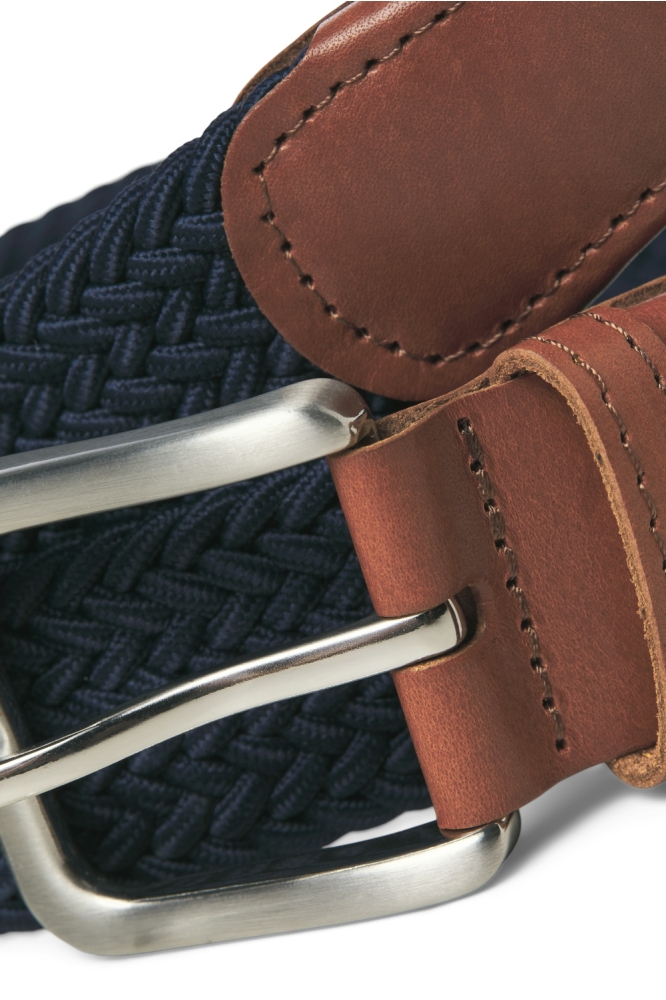 JACSPRING WOVEN BELT NOOS 12118114 NAVY BLAZER